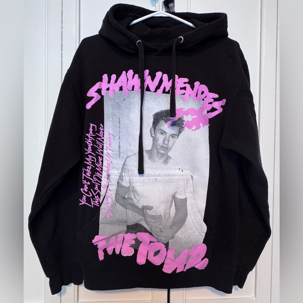 Black Graphic Hoodie